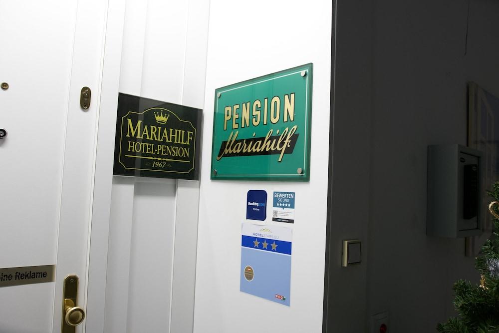 Pension Hotel Mariahilf Vienne Extérieur photo